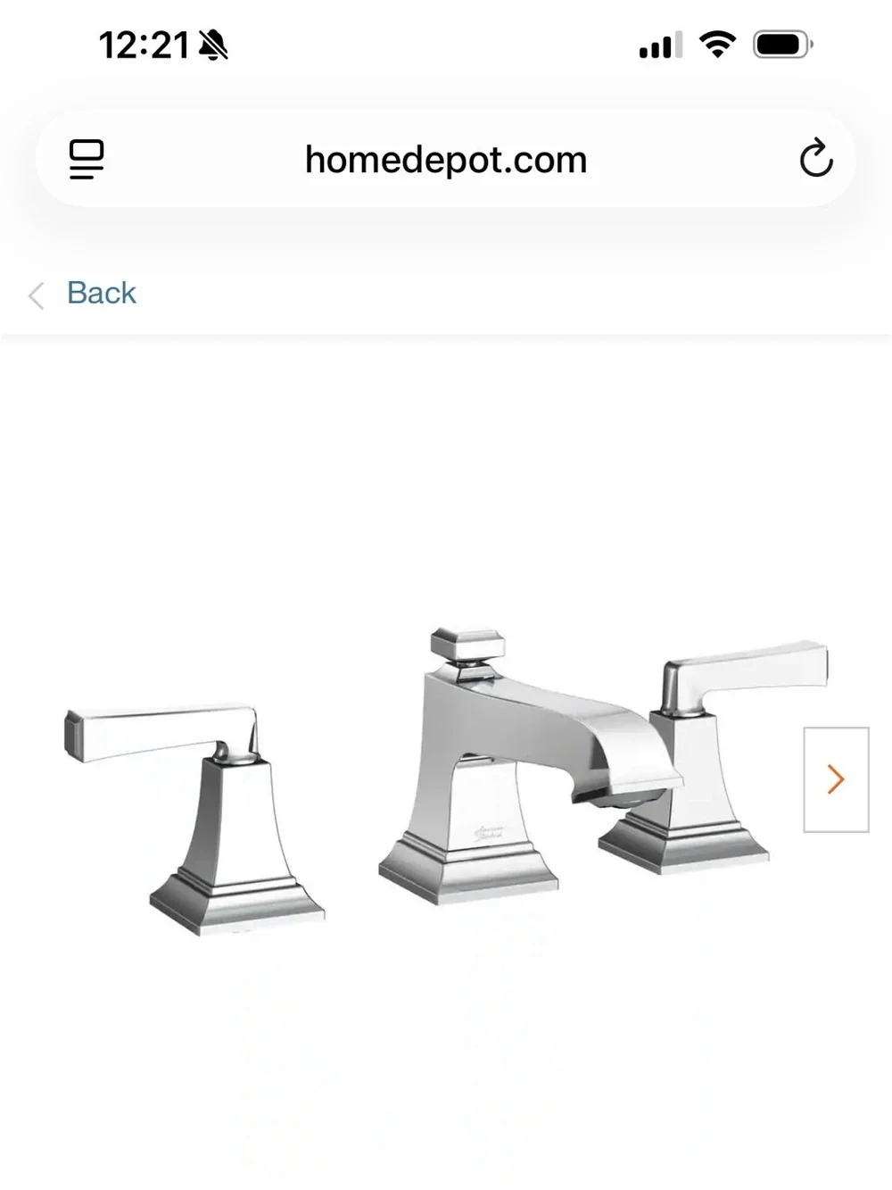 Town Square Widespread Lavatory Faucet - Chrome